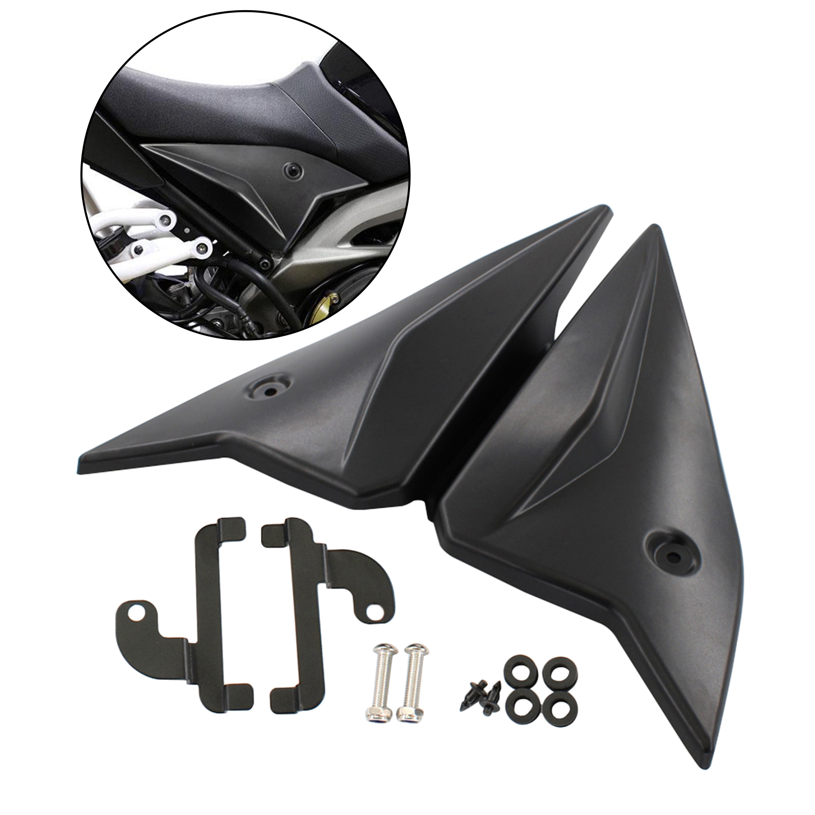 Motorcycle Replacement ABS Plastic Side Panels Cover Fairing Cowl Plate Cover Motorcycle Replacement ABS Plastic Side Panels Cover Fairing Cowl Plate Cover