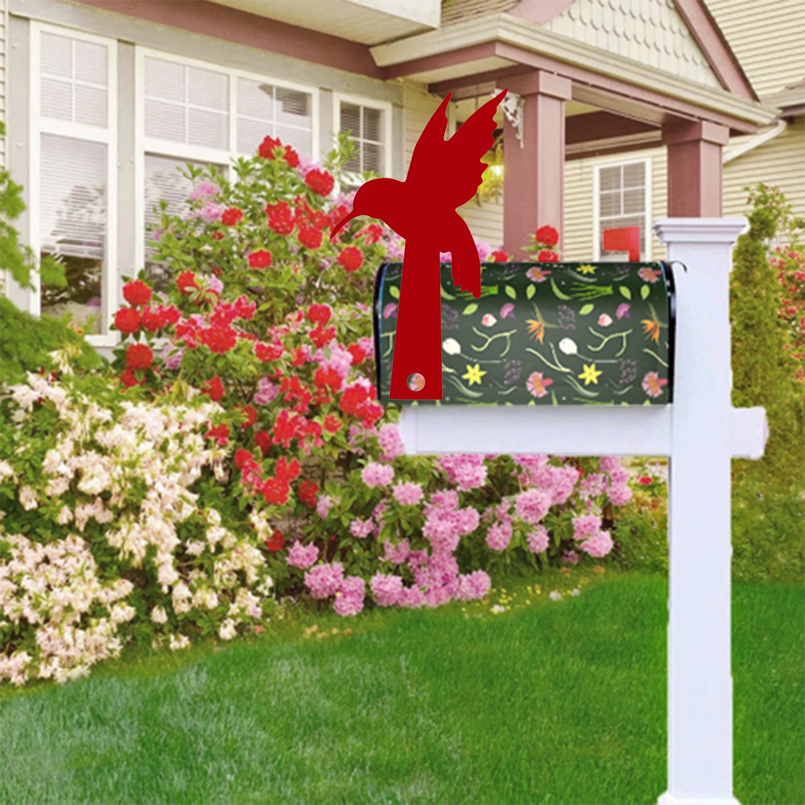 Creative Universal Mailbox Post Box Acrylic Plastic Replacement Flag 1.5cm Hole All Weather