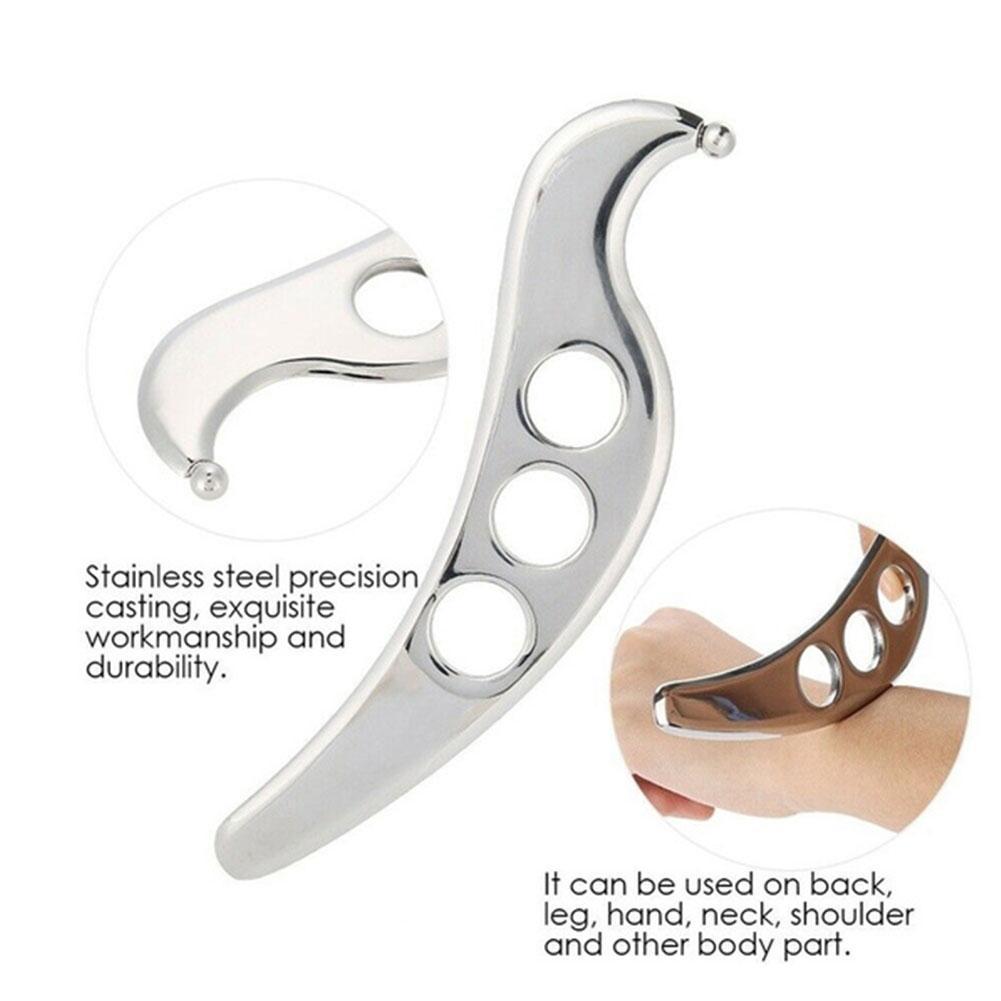 Best of Gua Sha Tool Steel Manual Scraping Massager Skin Care Release For Myofascial Tool Tissue Therapy Physical Mobiliz Reviews & Tips