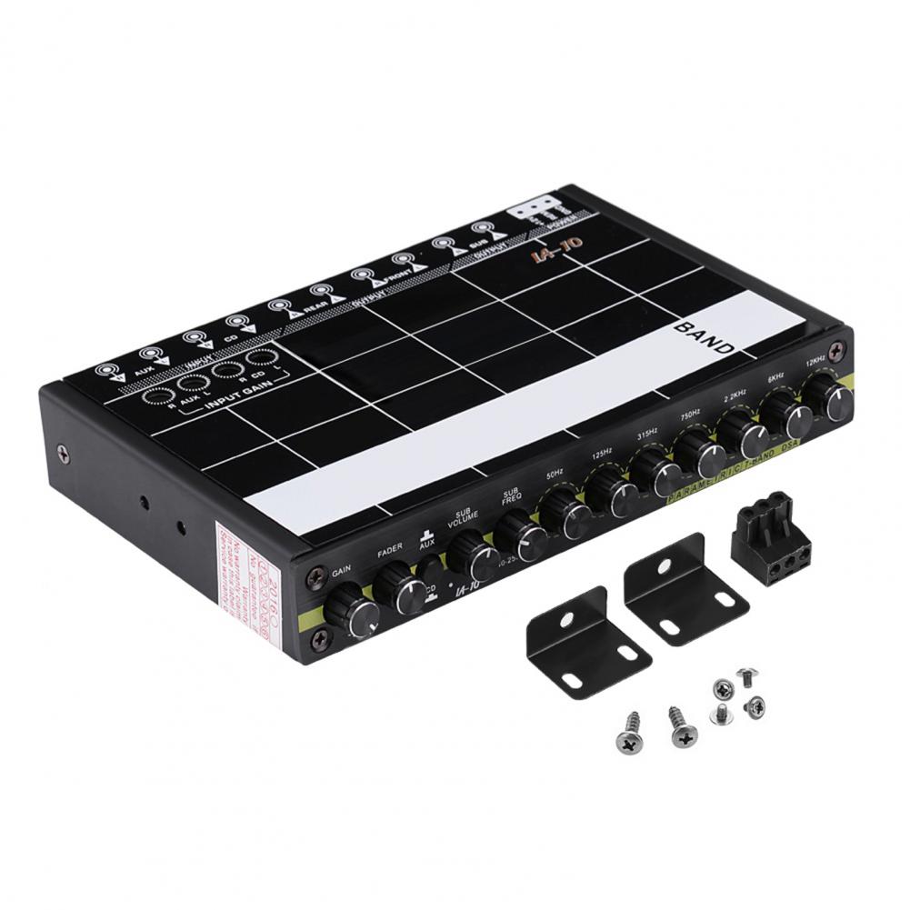 Title 17, Audio Equalizer High Sensitivity Universal ABS ...