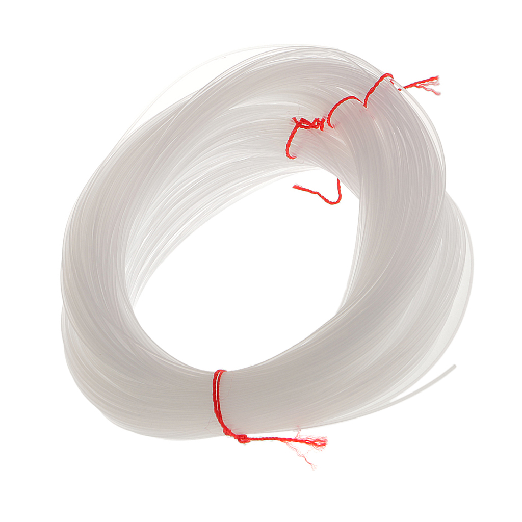 100 Meters Clear Nylon String Thread 1mm Dia. Boat/Cast Fishing Line Hook Tying