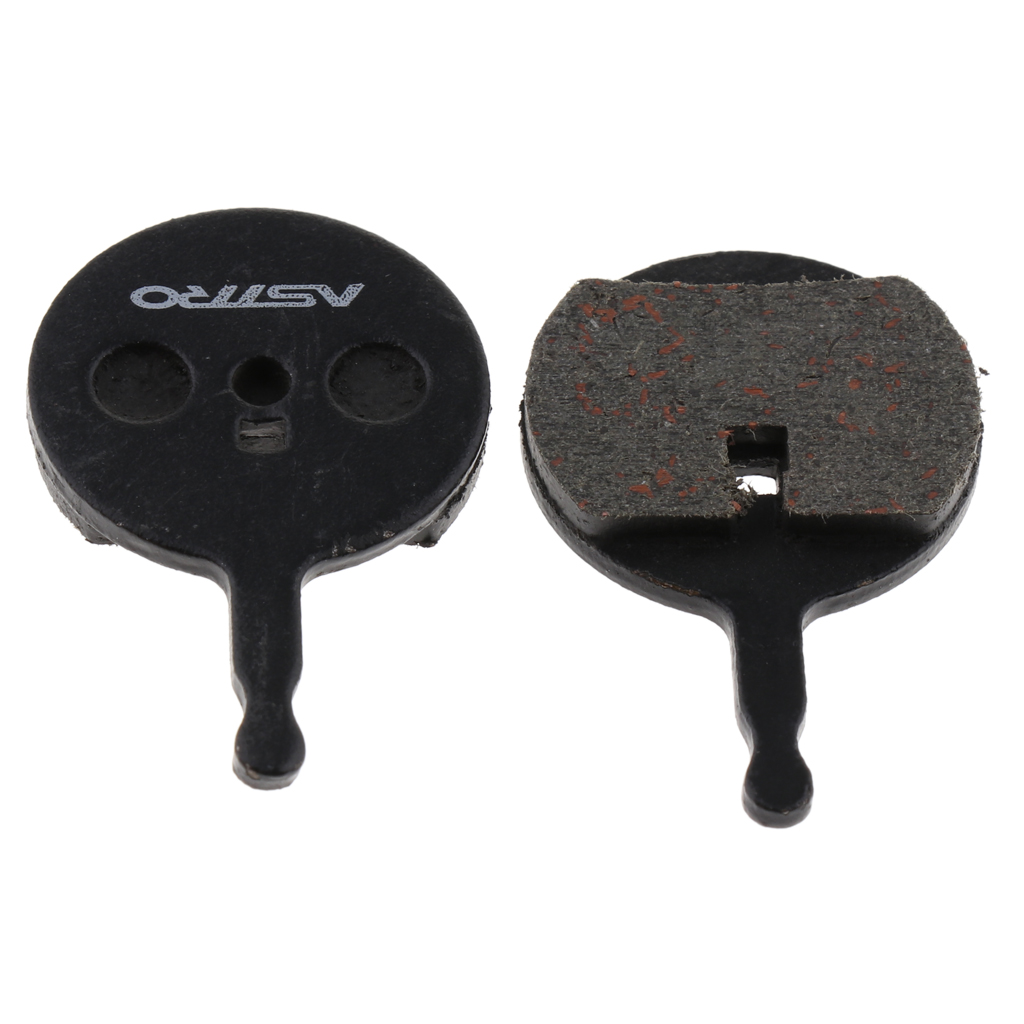 Bicycle Bike Disc Brake Pads with Resin Base and Metal Plate for MTB BMX Bikes