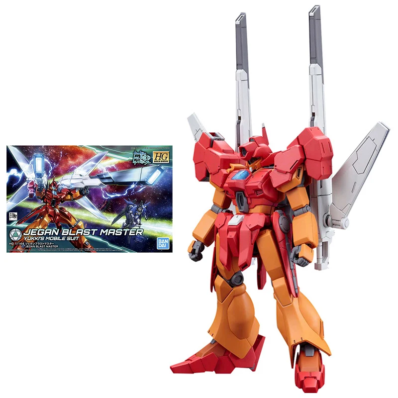 Bandai Gundam Model Kit Anime Figure HGBD 015 1/144 Jegan Blast Master  Genuine Gunpla Model Action Toy Figure Toys for Children|Action Figures| -  AliExpress