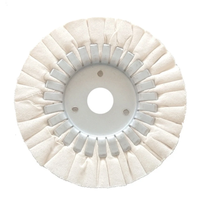 150mm Flannel Cotton Cloth Polishing Buffing Wheel Clean Pad Angle Grinder Tool 