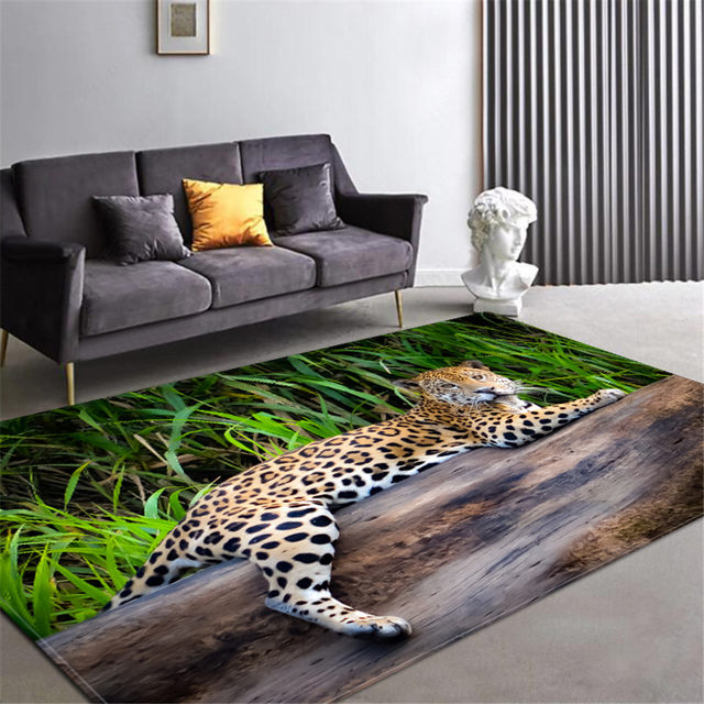 3d Mud Pool Pet Dog Print Big Rug Living Room Big Carpet - Temu