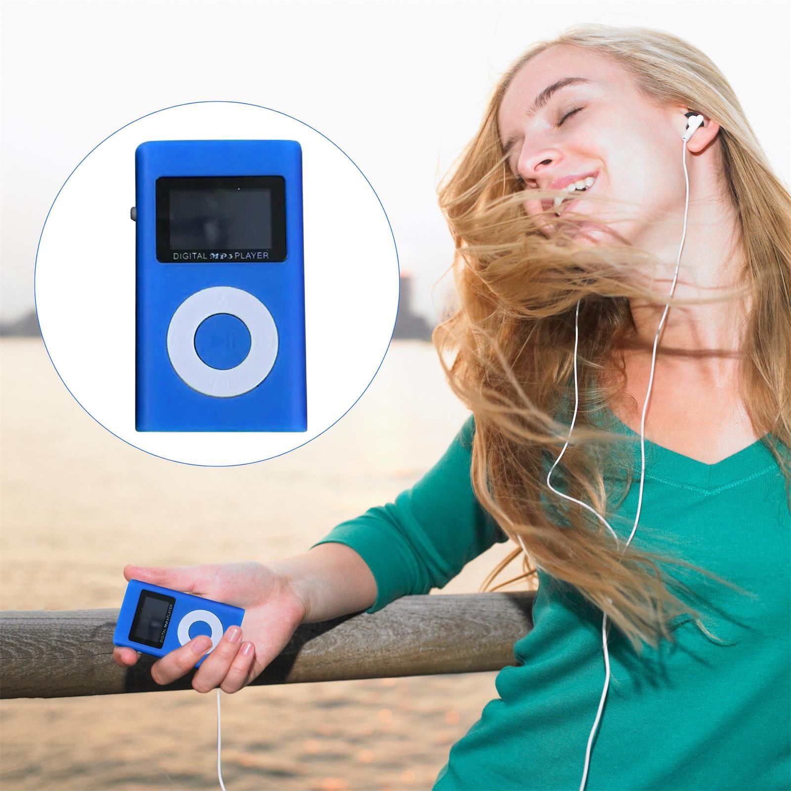 Title 7, Mini Mp3 Player Student Music Players Sports Wi...