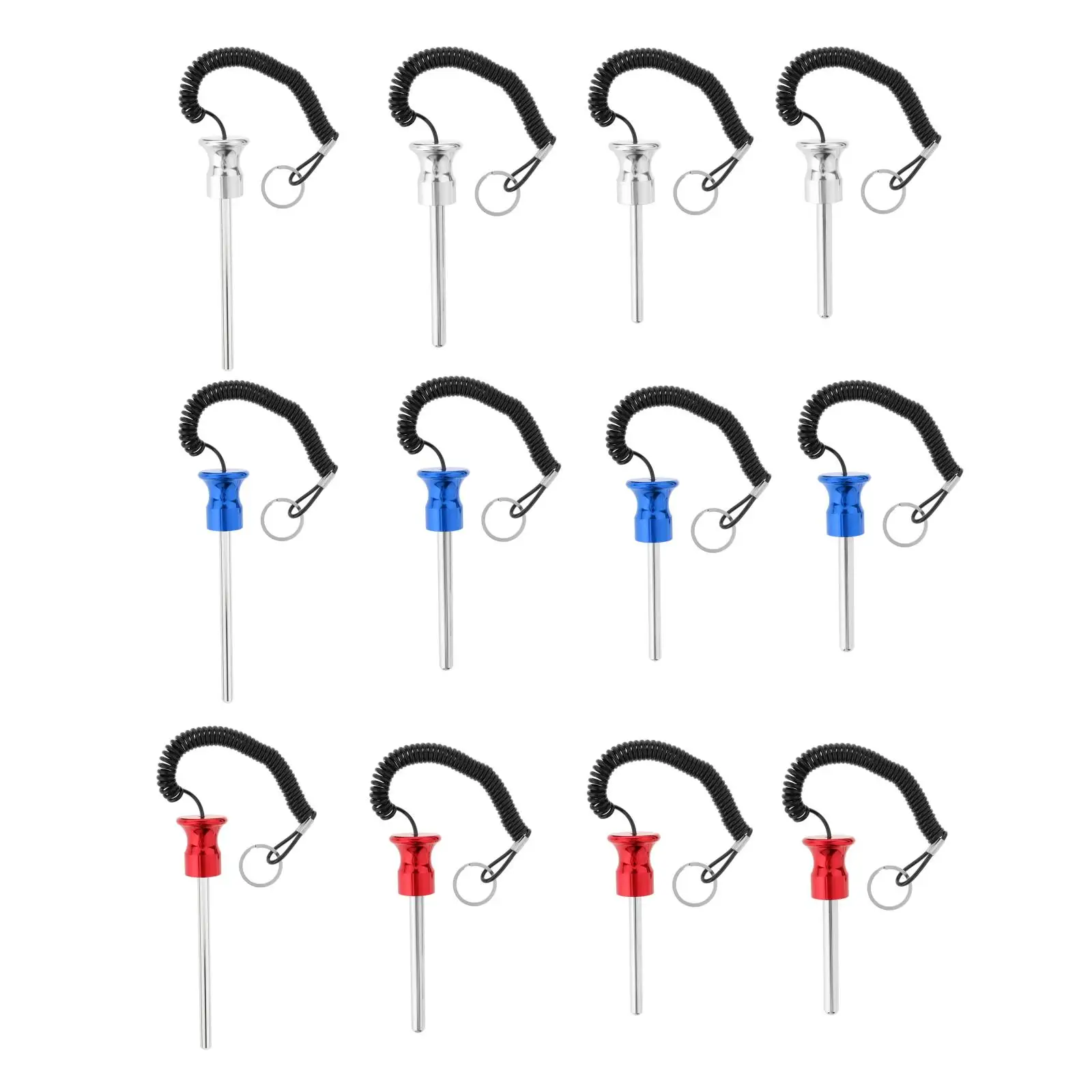 Magnetic Universal Weight Stack Pin with Lanyard Aluminum Alloy Strength Training Gym Equipment Parts Magnetic Universal Weight Stack Pin with Lanyard Aluminum Alloy Strength Training Gym Equipment Parts