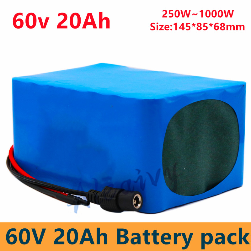 Title 1, 60V 16S2P 20Ah 18650 Li-ion Battery Pack 67.2V ...