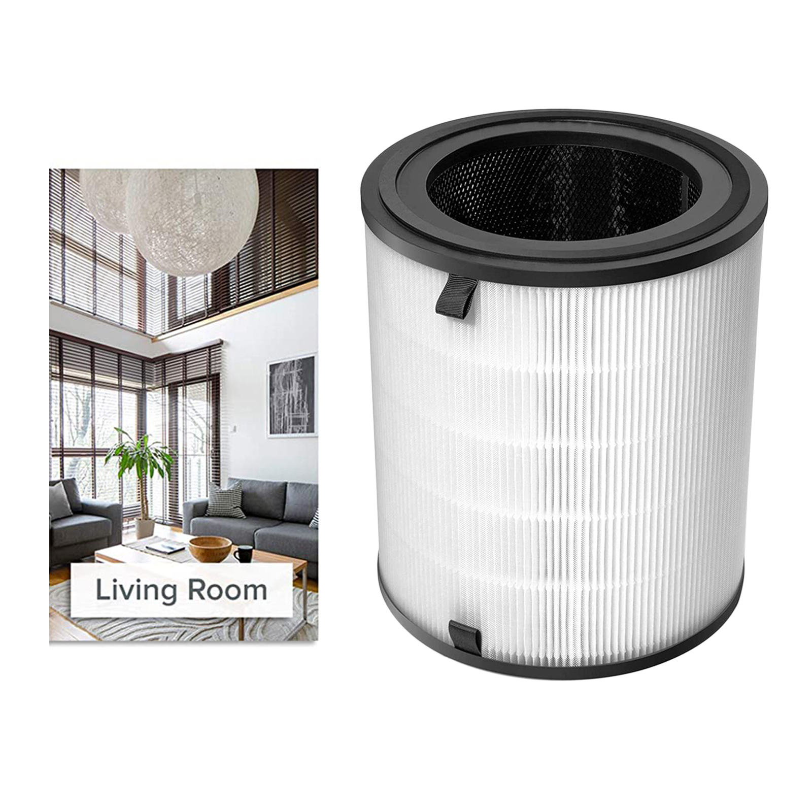 Purifier Replacement Filter, Purifier Filter, Pre-Filter High Efficiency Removing PM 2.5 Haze Remover Fits for Levoit H133-RF