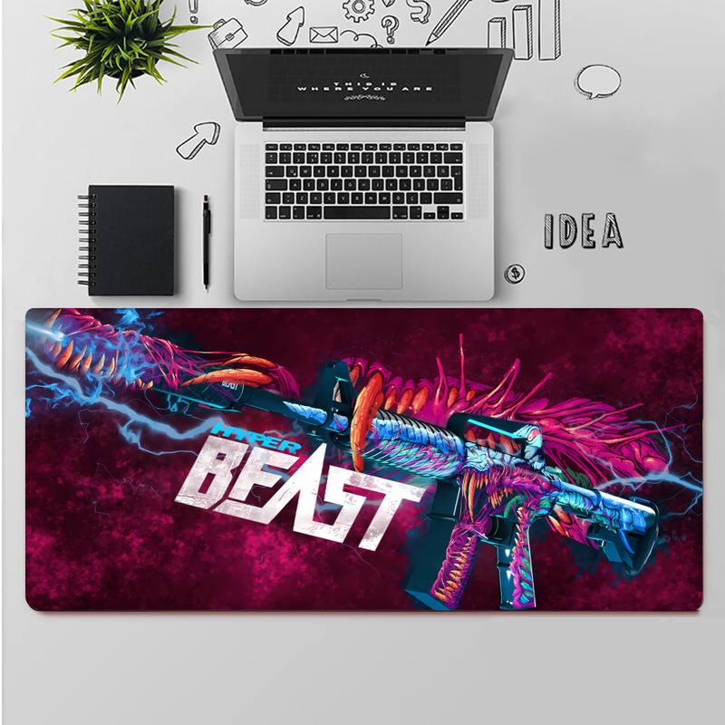 mousepad steelseries hyper beast