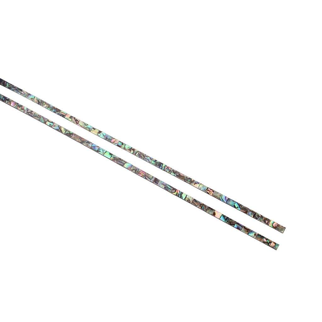Tooyful 800*3*1.5mm Abalone Purfling Strip Colourful Guitar Abalone Inlay Material Luthier Supply for Ukulele Guitar Parts