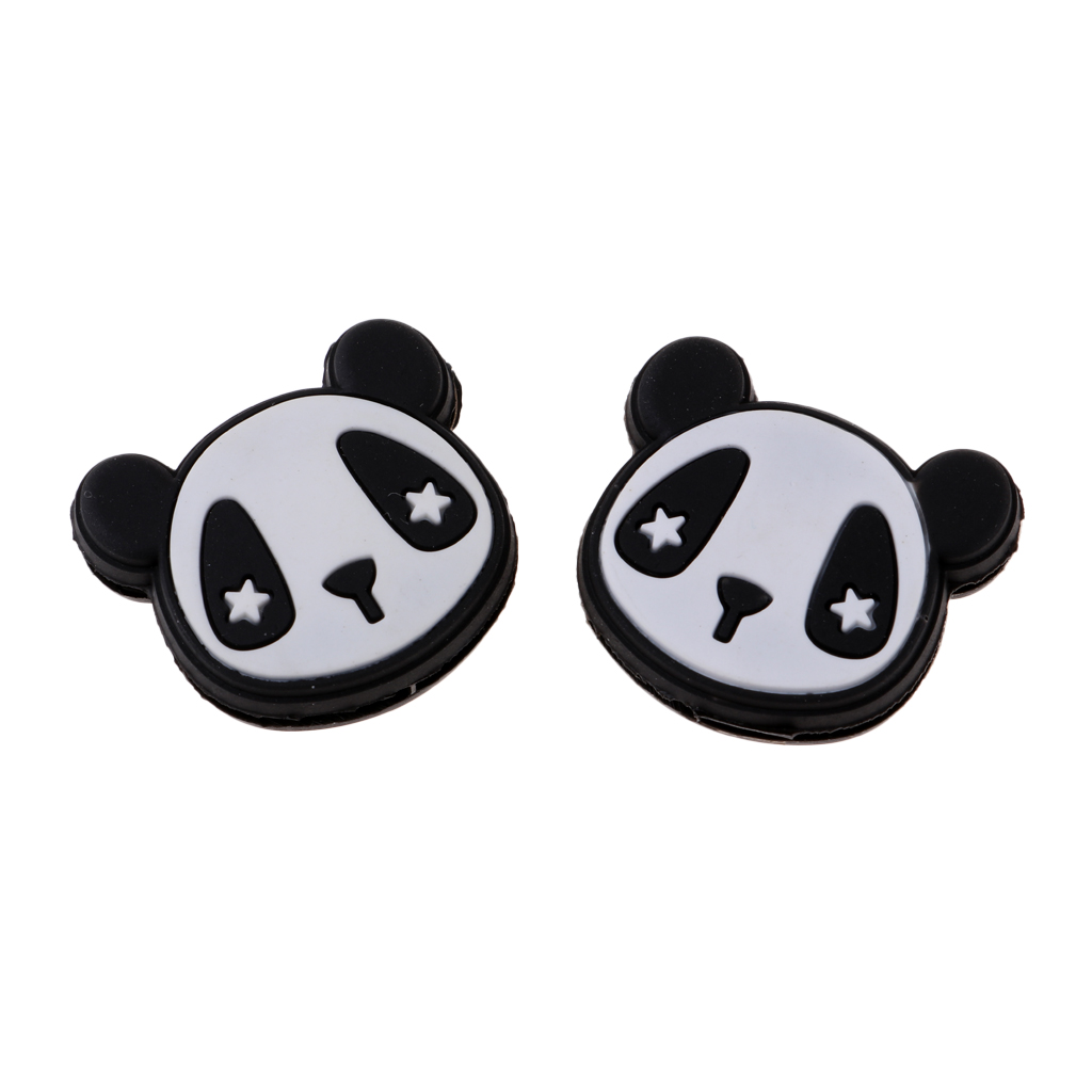 Set of 2 Silicone Shock Absorber Vibration Dampeners for Tennis Rackets Strings