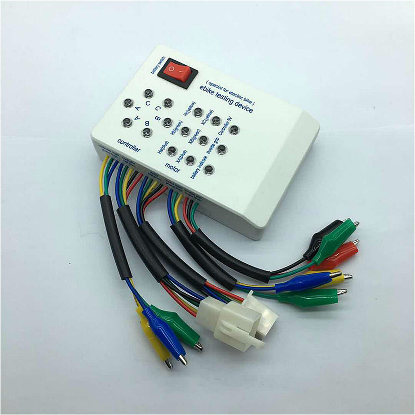 Electro Car Scooter Brushless Motor Controller Tester Brushless Motor Tester Portable Vehicle Detector for Motor Controller