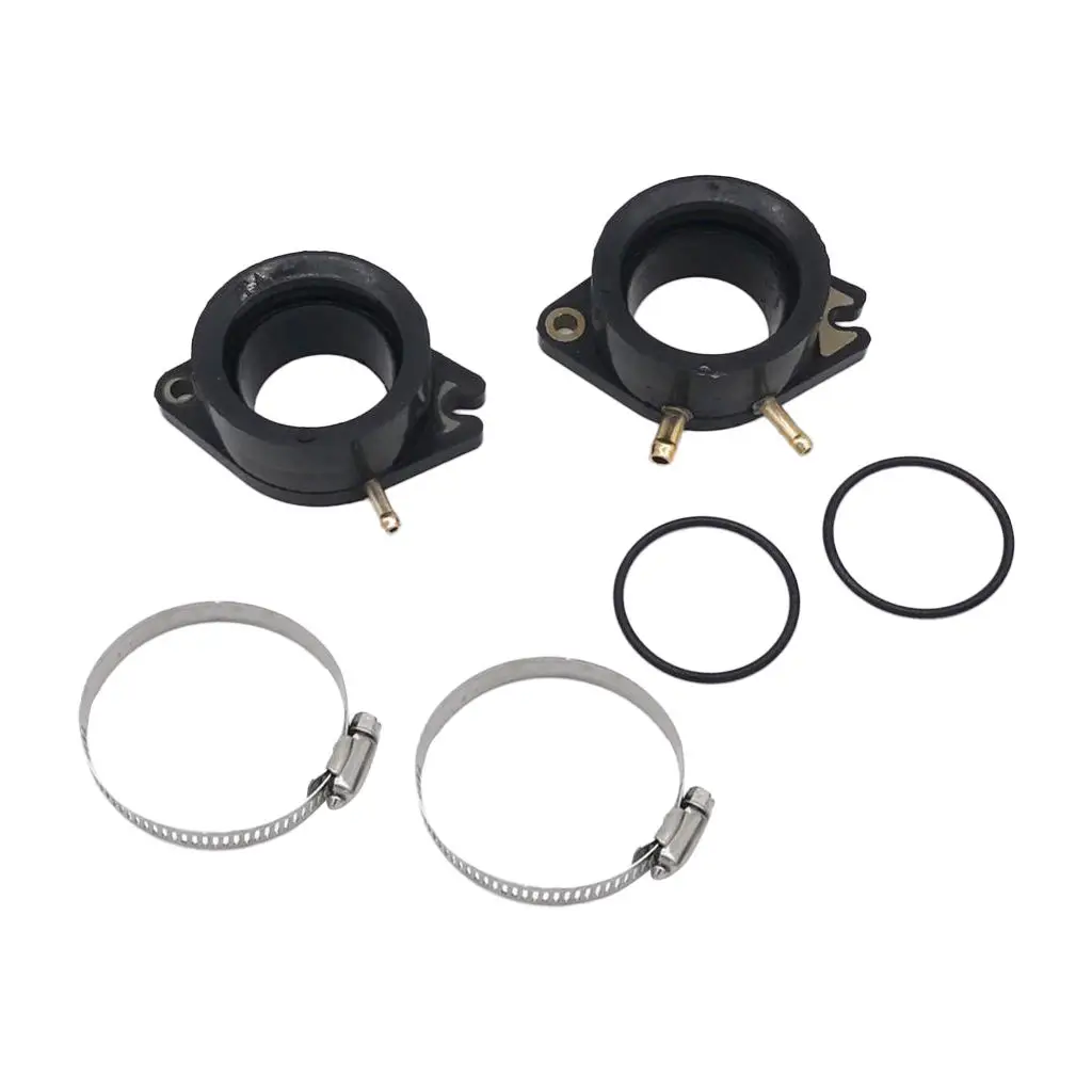 MagiDeal 1 Pair Carburetor Intake Manifold Fits for Yamaha/VIRAGO 750/XV750