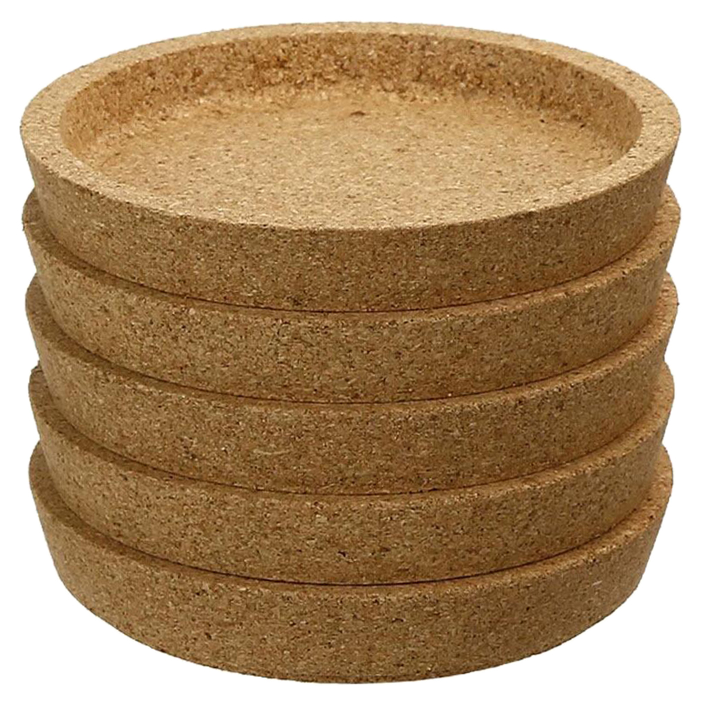 5pcs Natural Round Cork Cup Mat Coaster Tea Coffee Mug Drinks Holder Tableware Decor Durable Pad