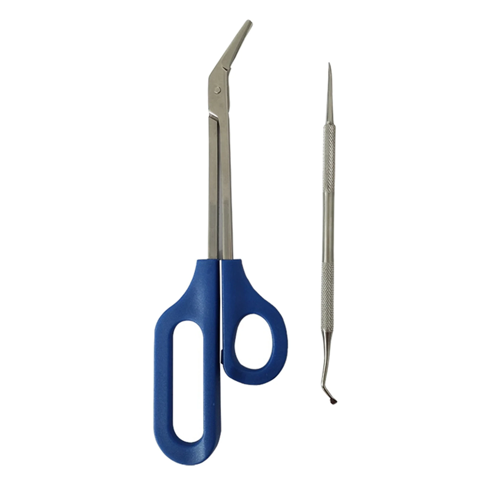 Long Handle Toenail Scissors Pedicure for Seniors Humanized Design Easy Use
