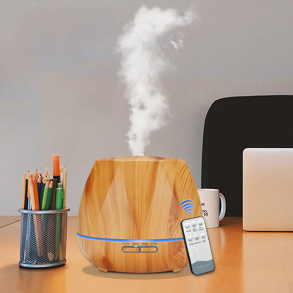 550ml Aroma Essential Oil Diffuser Air Humidifier Remote Control 7 Color