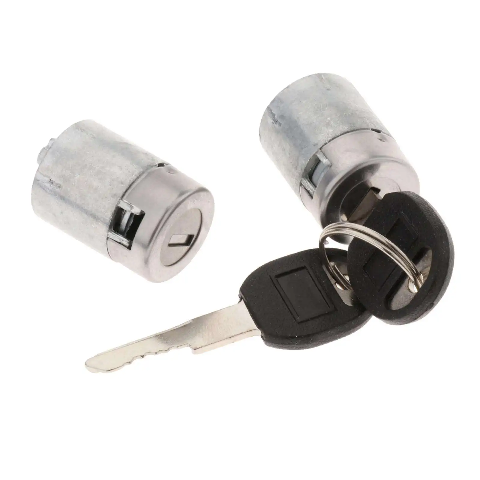 2 Pieces Door Lock Cylinder Set Acceory with Keys 057100275 Acceories for Chevy C1500 1995-99 Compact Lightweight