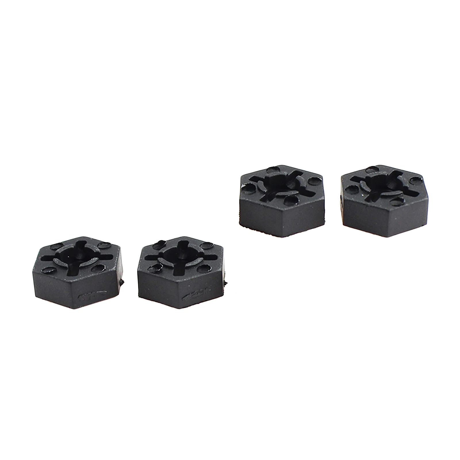 4Pieces RC Car Wheel Hexagonal Drive Hub Adapters for 1:14 Wltoys 144001 RC
