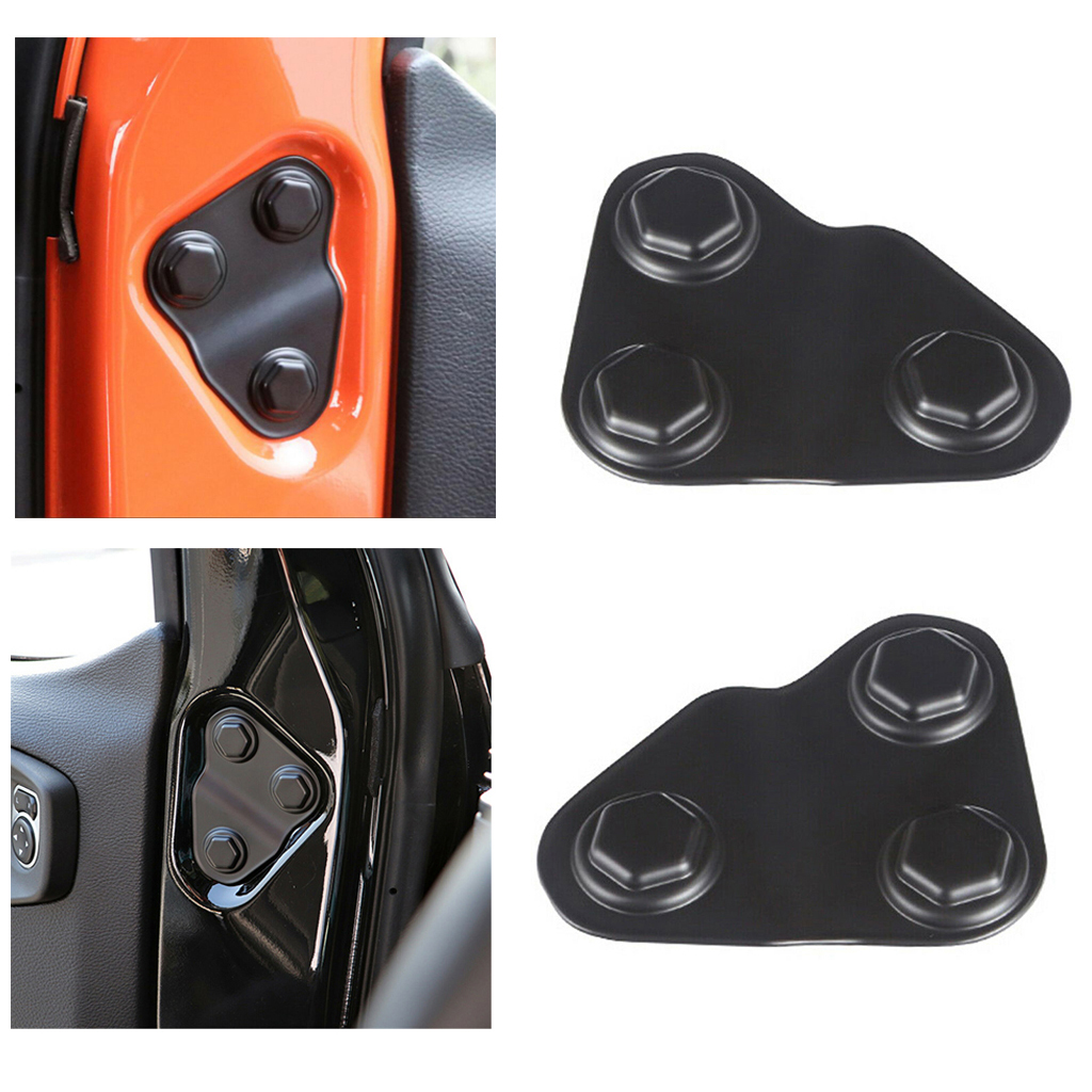 Car Door Lock Screw Protector Cover Cap for  Wrangler JL 2018-2020