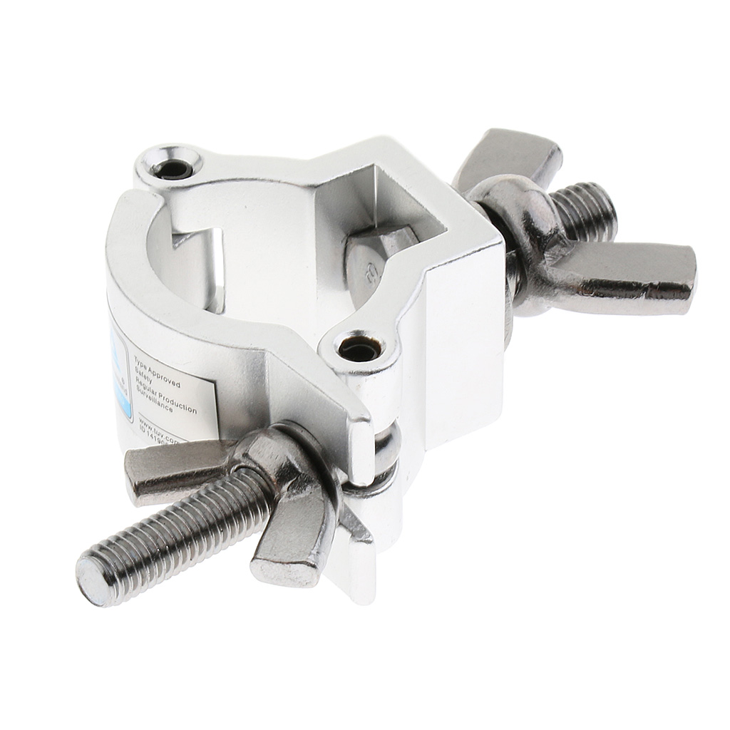 Description Picture 6 of itemSmall Aluminum Hook Clamp Heavy Duty Stage Light Hook Clamp O Type Fit 32mm-35mm OD Tubing for DJ Disco Bar LED Stage