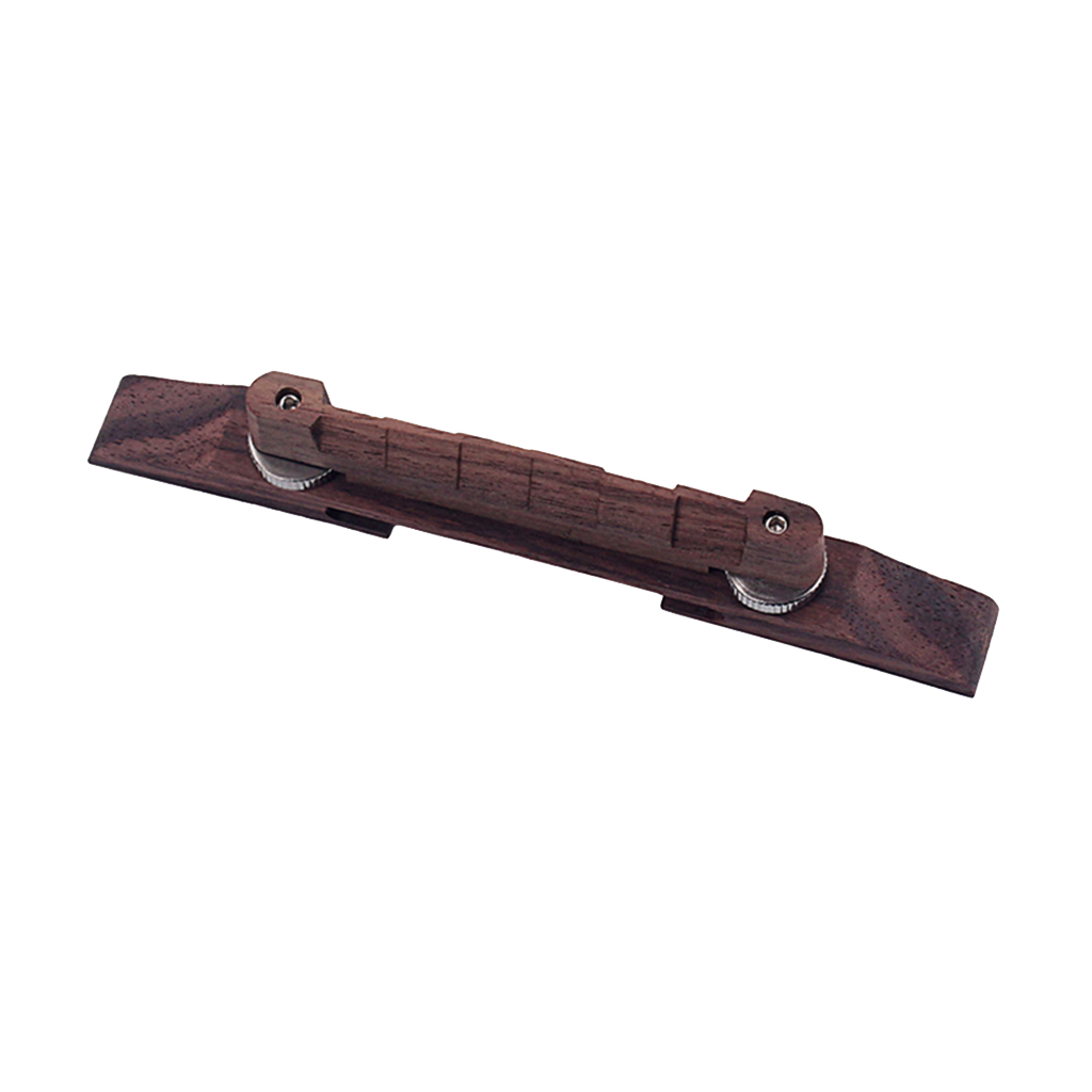 Adjustable Rosewood Jazz Guitar Bridge Saddle Luthier Supply