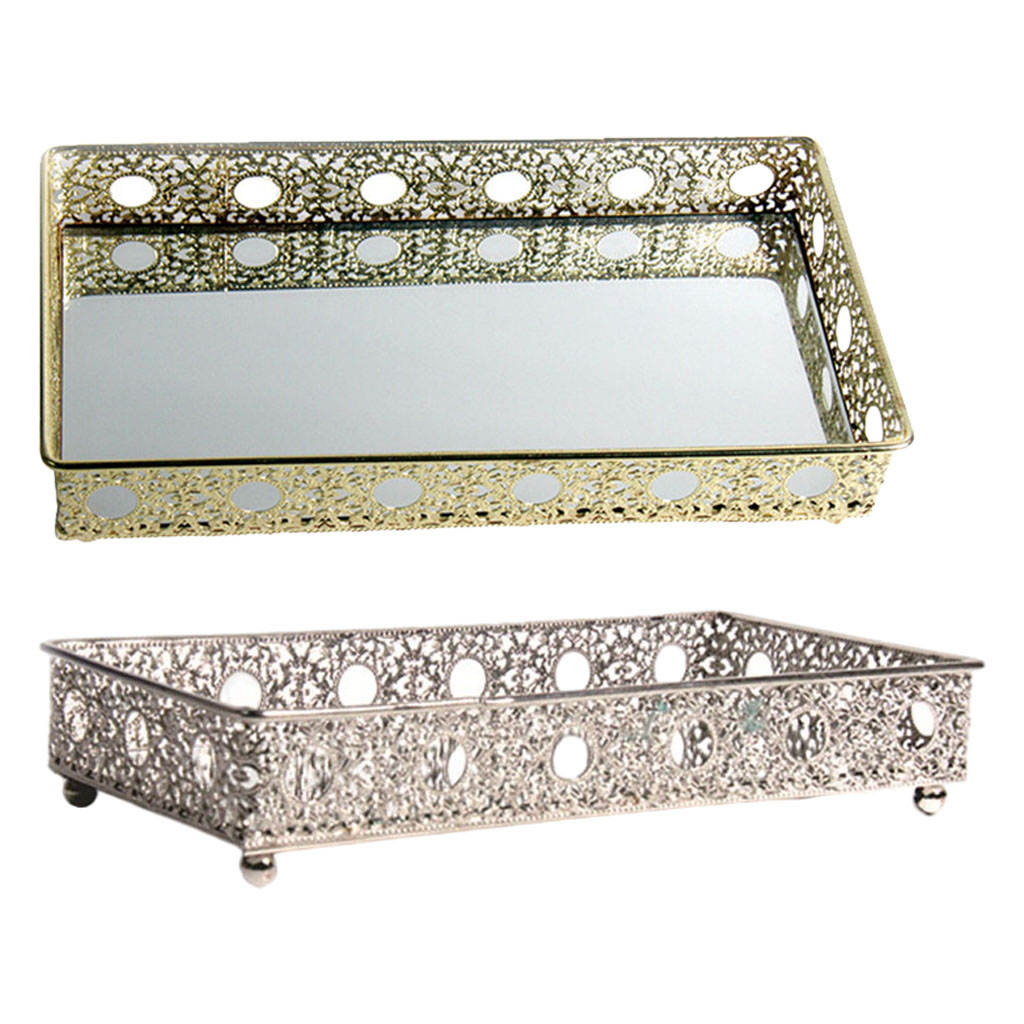 Nordic Jewelry Dish Tray Holder Plate Decor for Makeup Earring Kitchen Party Dresser