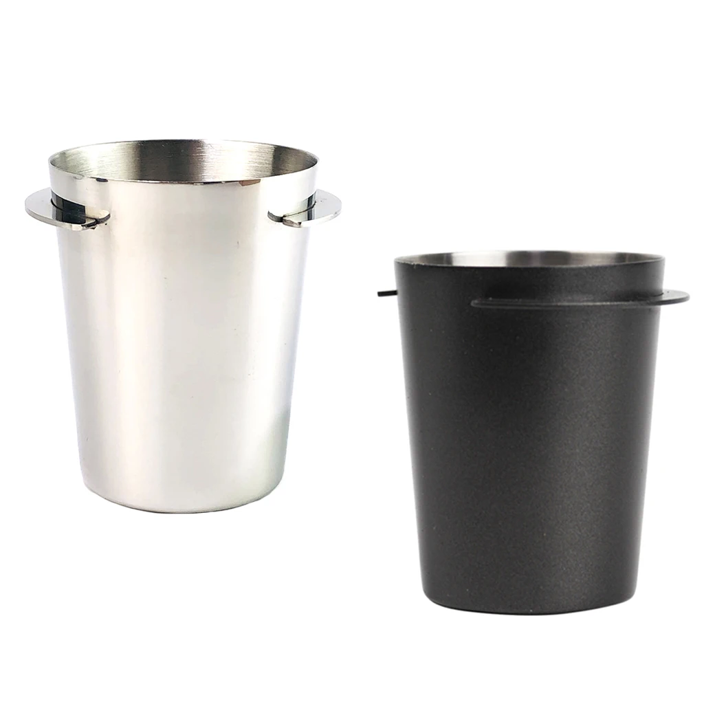 54mm Stainless Steel Coffee Dosing Cup Durable Sniffing Mug Grinder Assistant for Coffee Tamper Rust Resistant