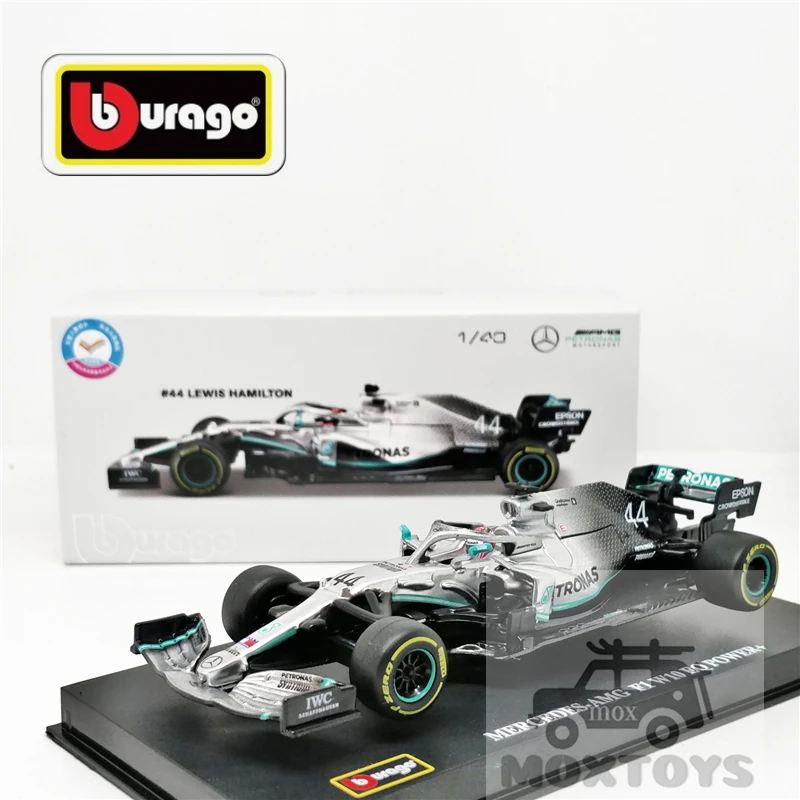 F1 MERCEDES AMG W-10 2019 Lewis Hamilton Formula 1 Car Bburago 38036H 1/43 for sale online 