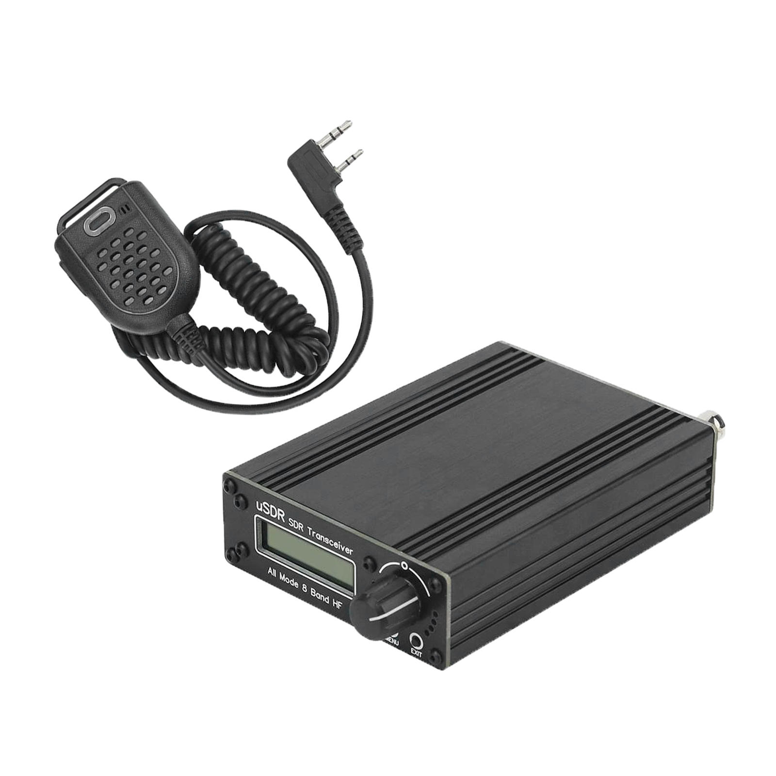 Professional Usdx Transceiver 8 Frequency Bands HF Ham Radio AM/FM Mode 9-13.8V Ssb Mode All Mode SDR Transceiver