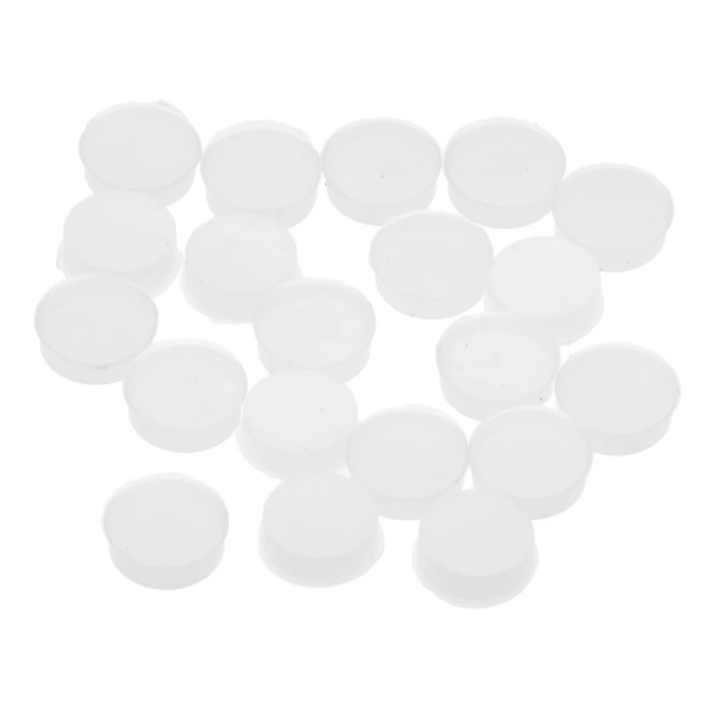 20 Pieces Silicone Open Hole Plugs for Flute Flute Repair Maintenance Kits