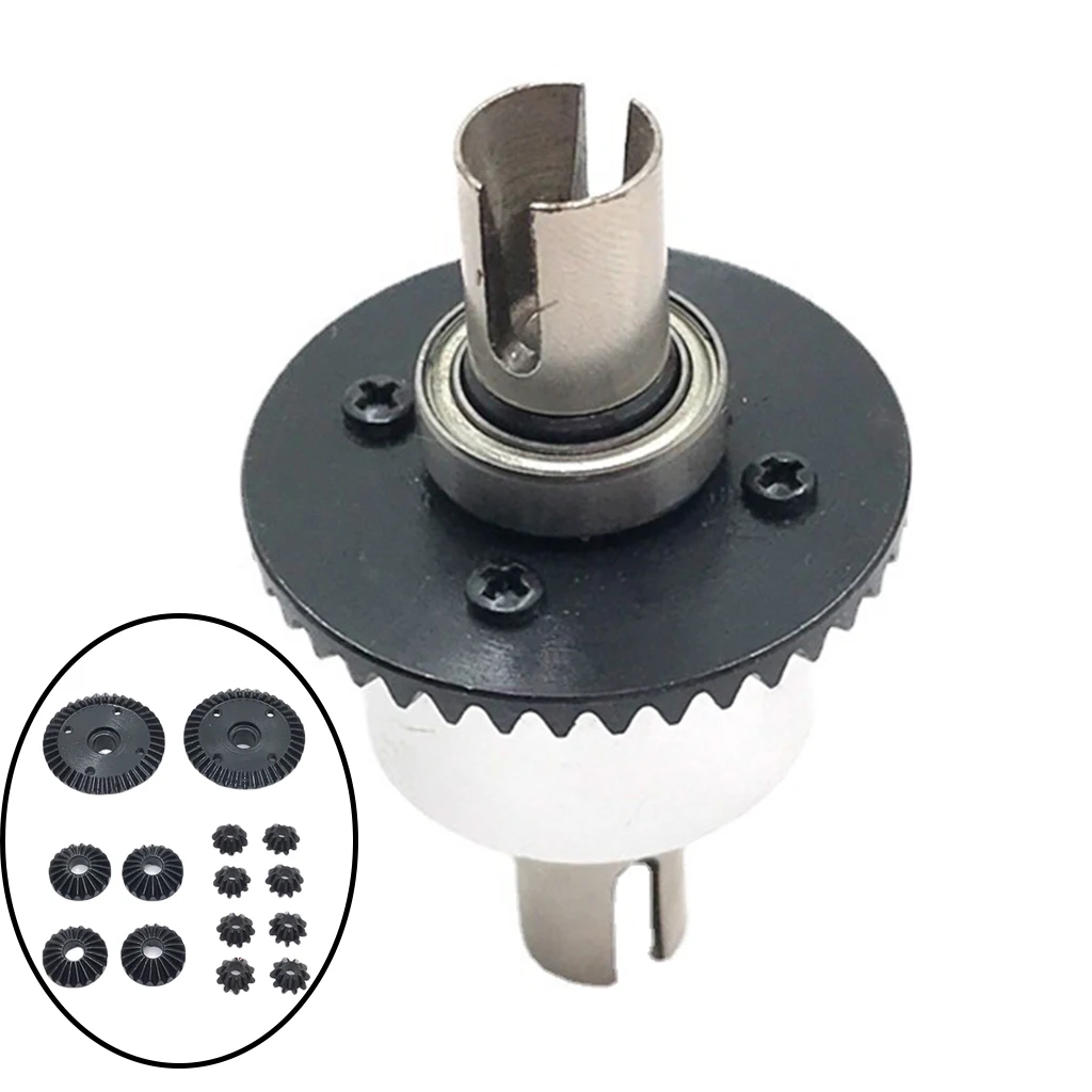 Diff Differential Main Metal Spur Gear 10T 20T 40T Motor Gear RC Part for WLtoys 104001 1/10 RC Car