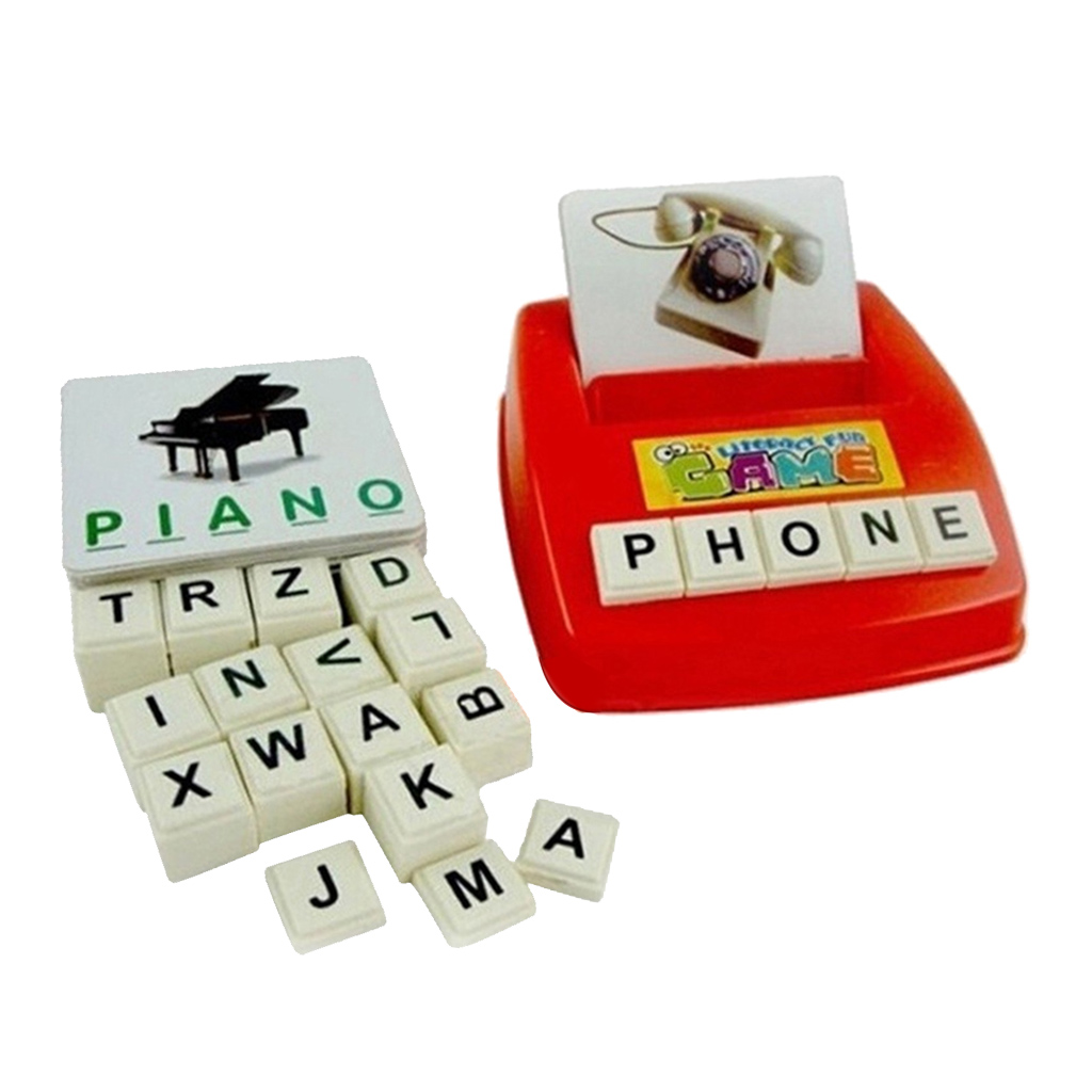 English Spelling Alphabet Letter Machine Educational Toys For Children Kids