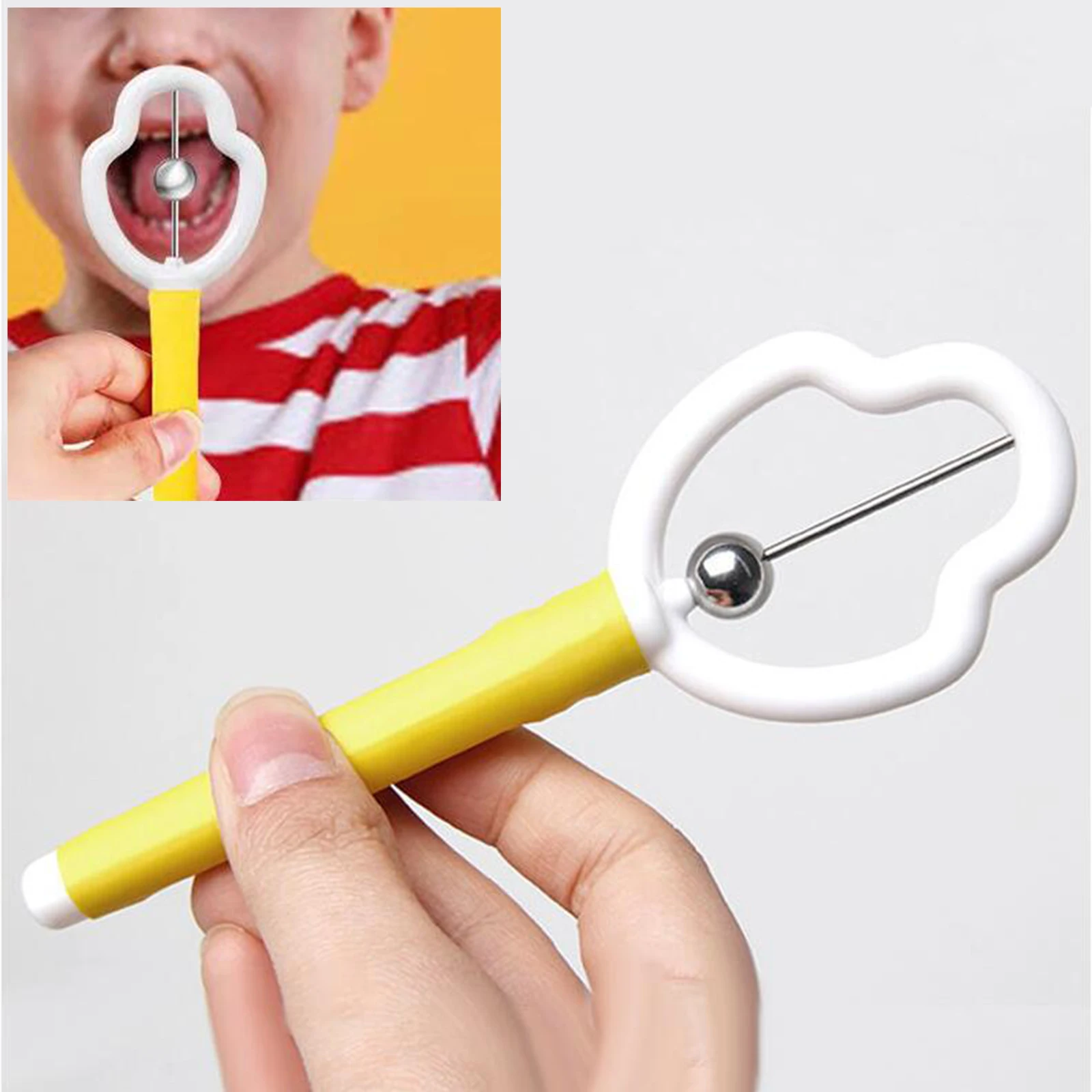 Children Child Tongue Tip Exerciser Tongue Training Tool Exercising Tool Children Child Kids Strength Tongue Training