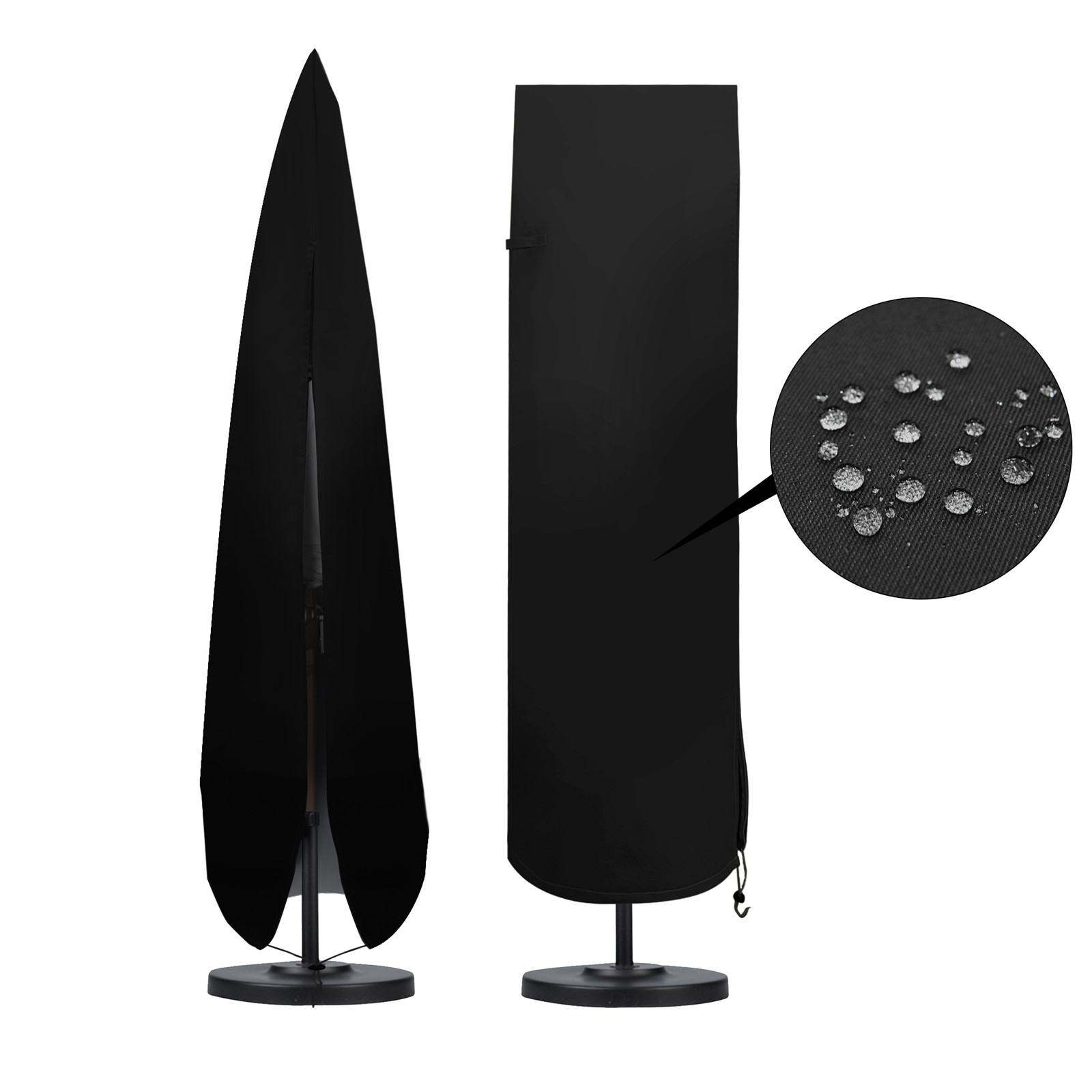 Housse De Parasol D'extérieur En Tissu Oxford 600D Imperméable Et