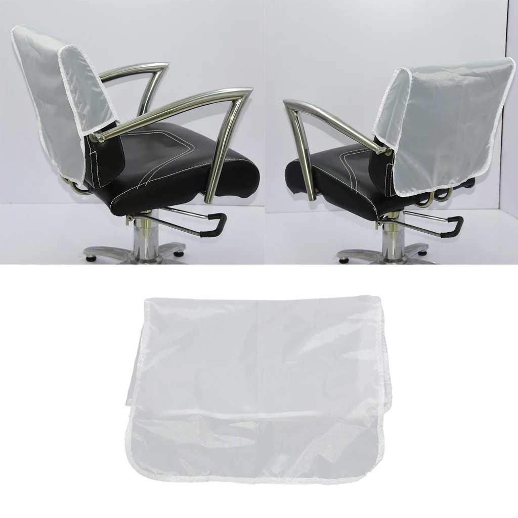 19x17`` Barber Beauty Salon Chair Protective Cover, Water-proof Salon Square Chairs Back Protectors