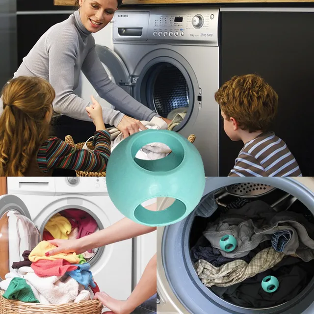 Boule anti-calcaire magnétique réutilisable, boule de machine à laver,  accessoires de lavage durables, produits de lessive, 4 pièces