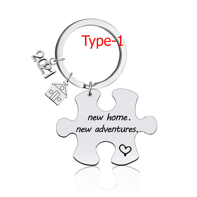 2023 2024 New Home House Warming Presents Housewarming Gifts for Couples  Keychain - Homeowner Gift, New Adventures. - AliExpress