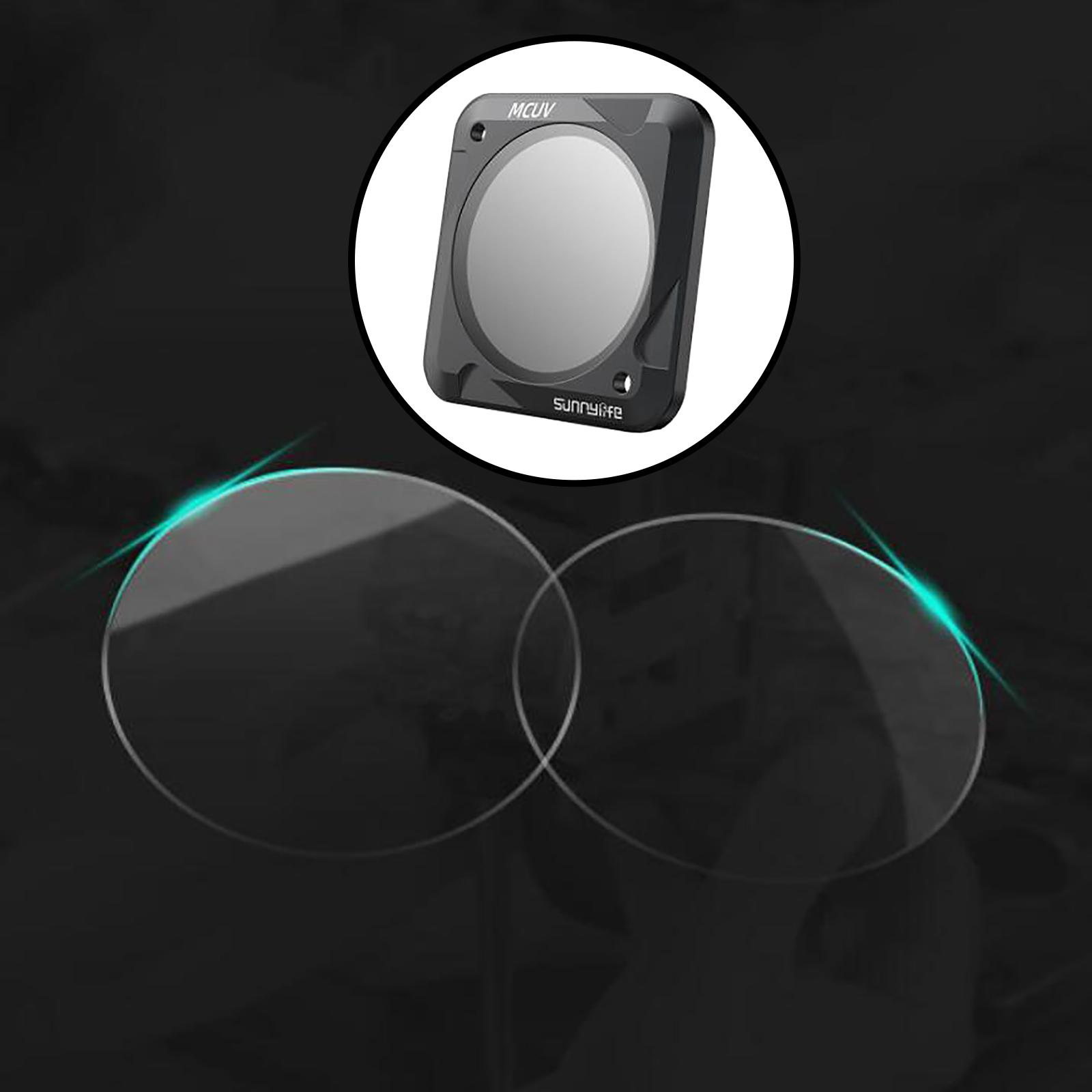 1 Pieces Sports Camera ND PL Adjustable Filter Magnetic Clear Protector Waterproof Knife-Proof High Transmittance for Action 2