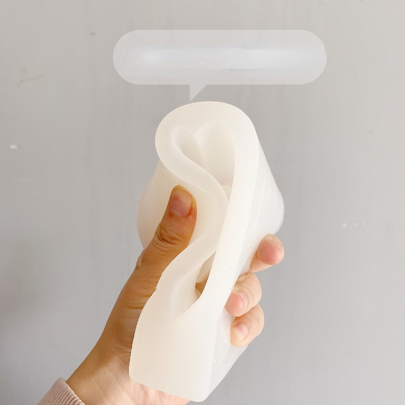 3D Liebe Form Becher Kerze Silikon Form Aromatherapie Kerze, Der Liebe Form Design Handgemachte Seife Form Wachs Schmelzen Form – Detail 3