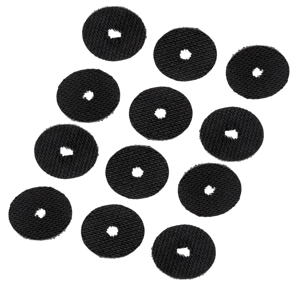 12pcs Carbon Fiber Drag Washers for Spinning/Baitcasting/Drum Fishing Reels