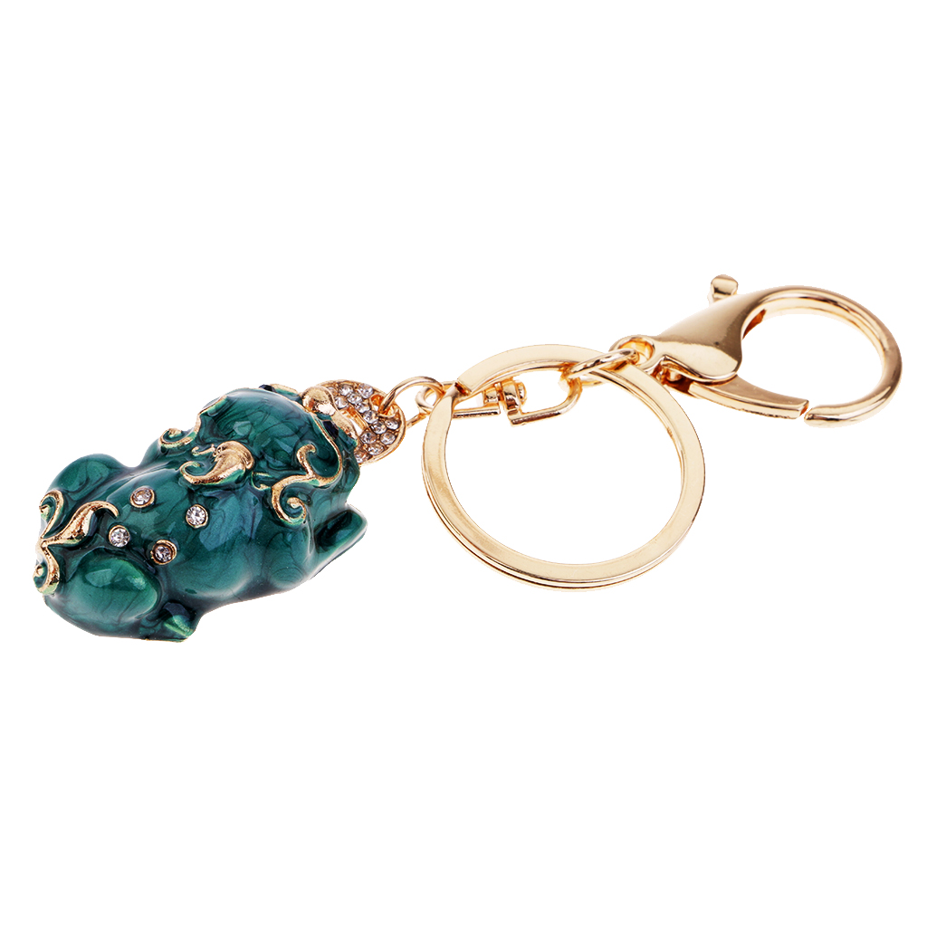 Pi Yao/Pi Xiu Metal Keychains to Attract Wealth Luck Car Women Bag Key Rings