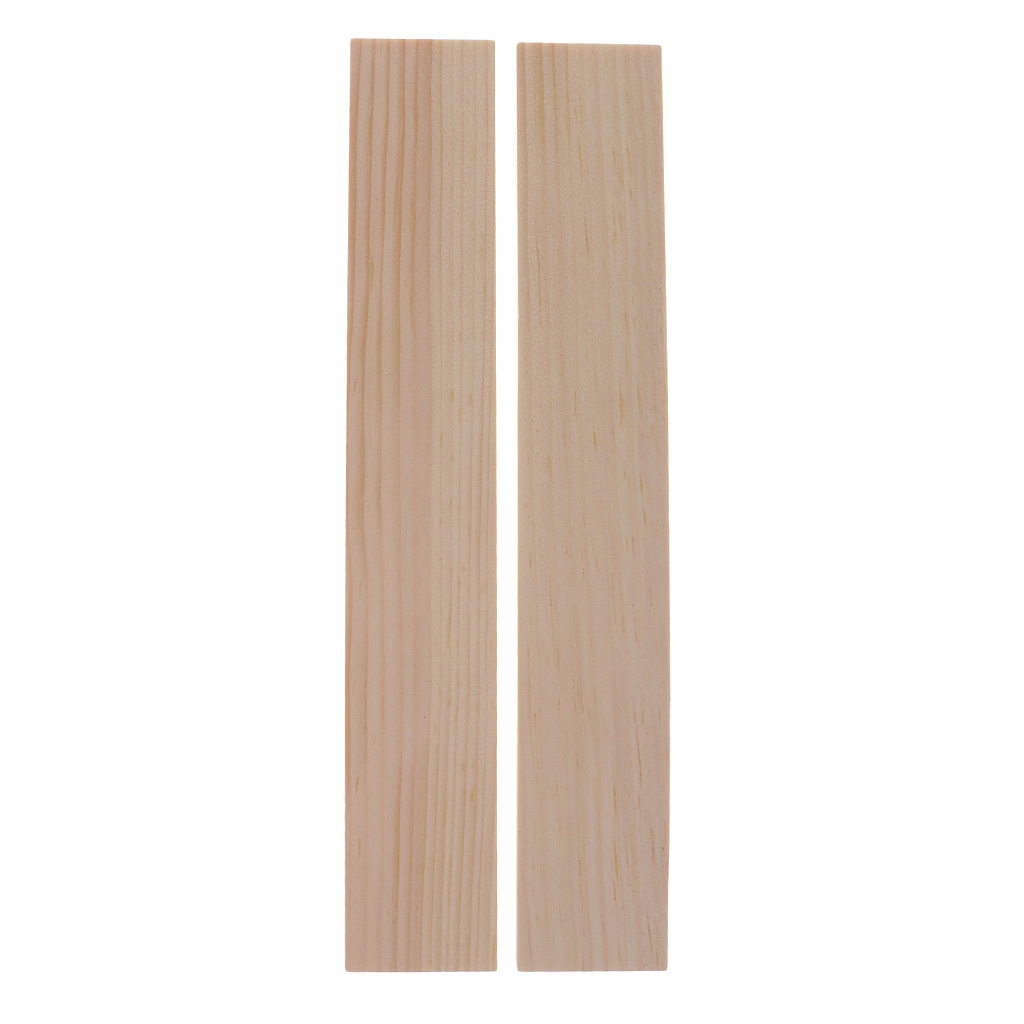 5 Pieces Wooden Craft Wood Sticks Dowels Rods Wood Plaque for Model Making Woodcraft Woodworking DIY Craft 250x40x6mm
