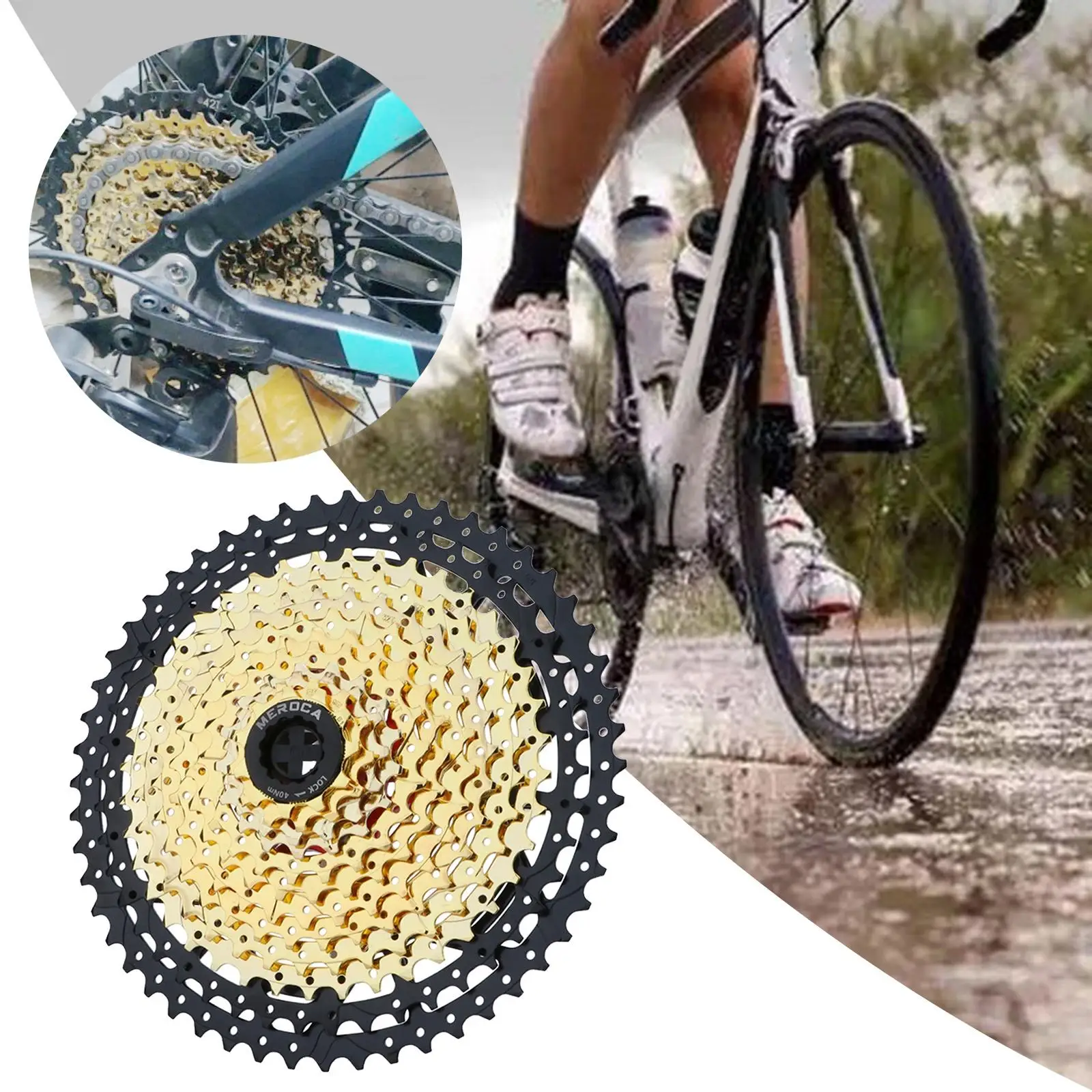 Bike Cassette Freewheel 9 10 11 12 Speed Sprocket for MTB Bicycle Cycling