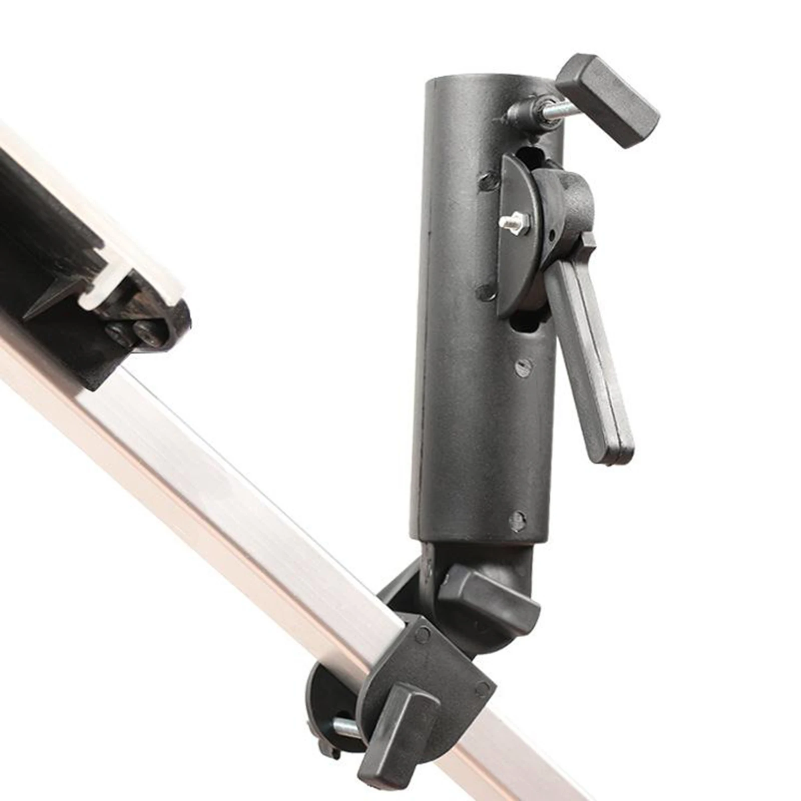 Golf Umbrella Holder Trolley Umbrellas Stand Black Adjustable Size for Golf Cart Handles Bike Stroller