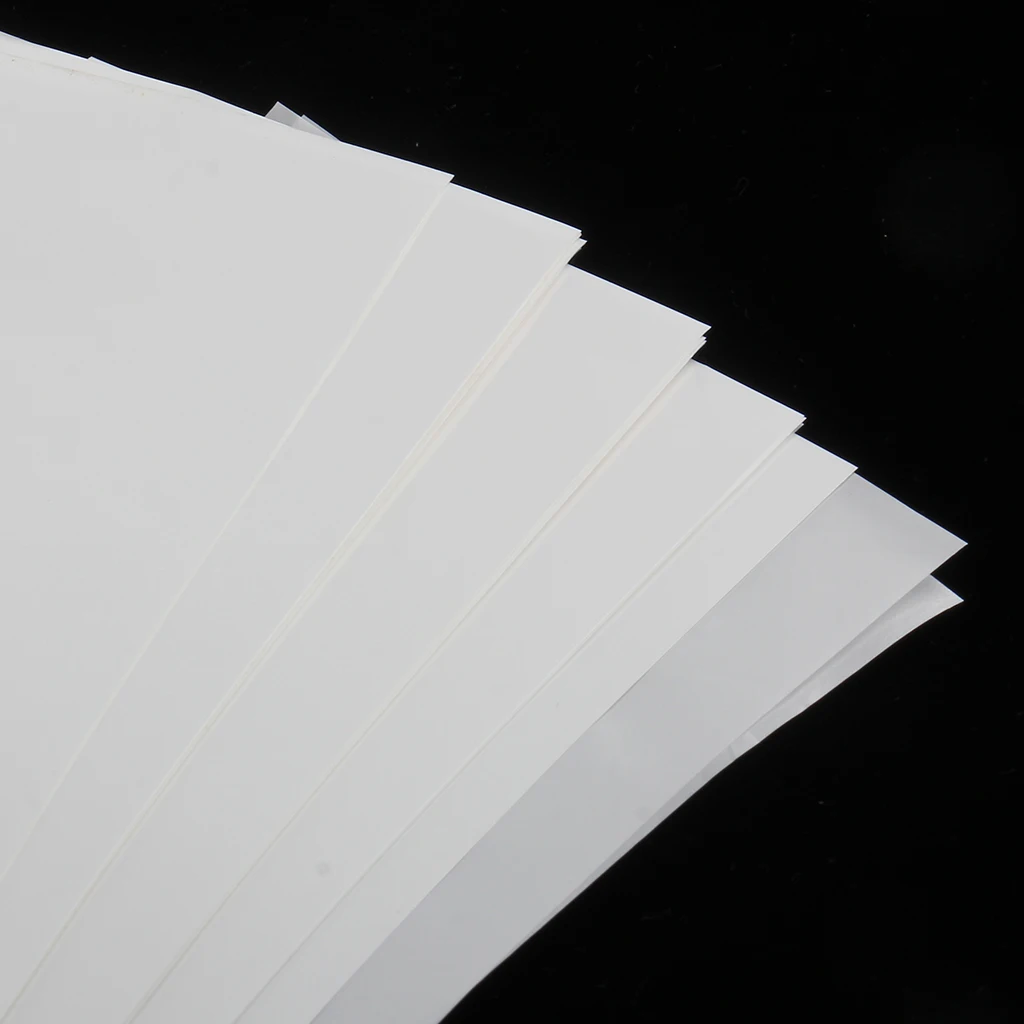 100 Pieces Reusable Hairdresser Paper for Hair Dyeing Separators Hairdresser