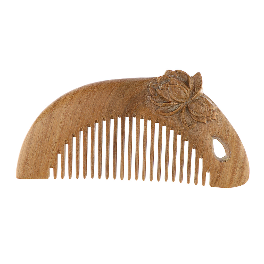 Handmade Detangling Anti-static Hair Comb Reduce Hair Breakage Split End 5’’