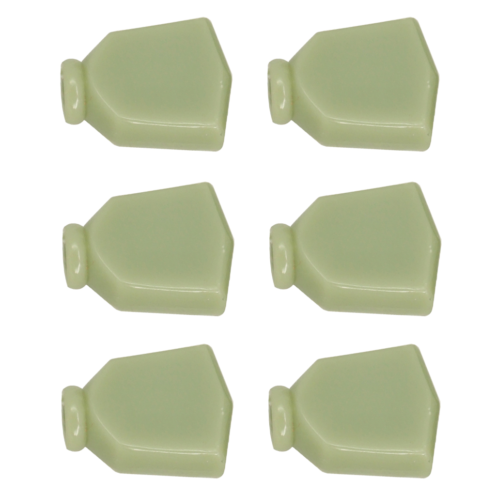 MagiDeal Jade Green Guitar Tuning Peg Tuners Machine Head Button Knob Handle