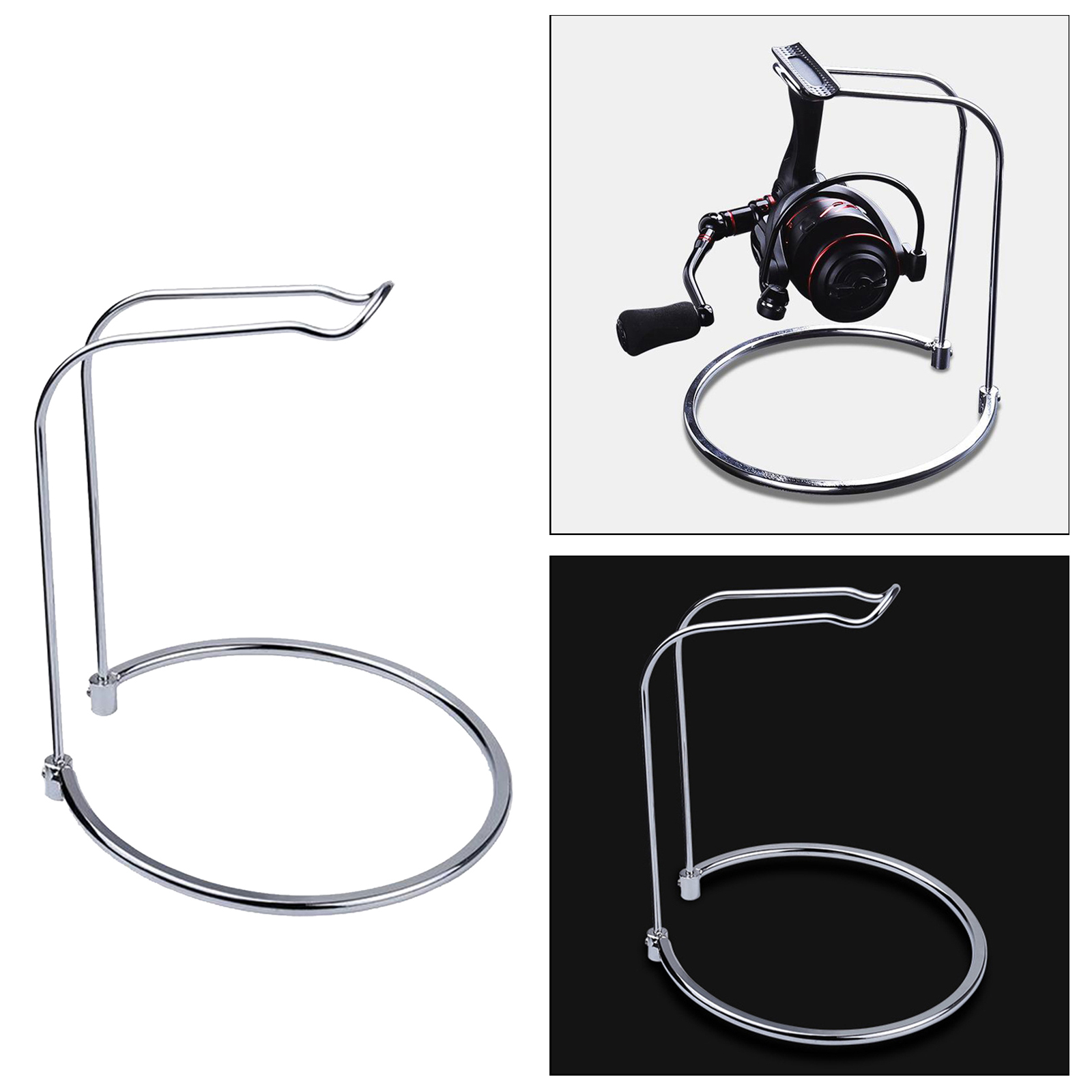 Removable Stable Fishing Reel Display Stand   Reel Holder Anti-Scratch Neatly Organised Bracket Accessory