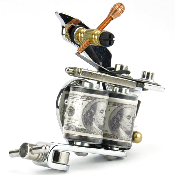 Fashion Modern 8 Wraps Dual Coil Tattoo Machine Liner Shader Fit Shading Lining